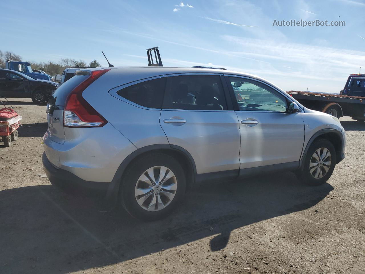 2012 Honda Cr-v Ex Gray vin: 5J6RM4H59CL037788