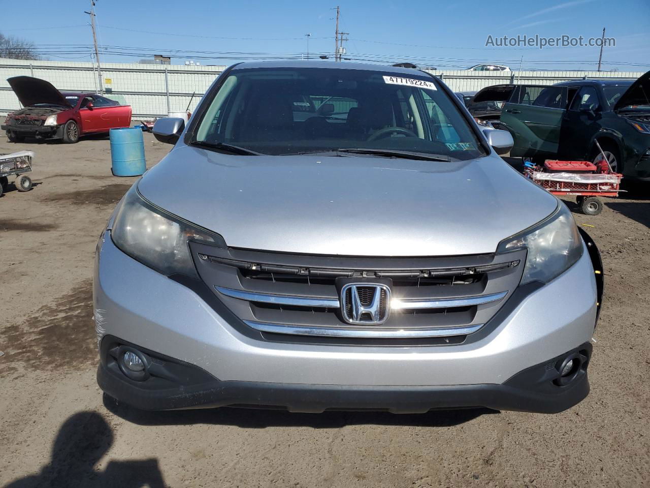 2012 Honda Cr-v Ex Gray vin: 5J6RM4H59CL037788