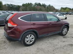 2012 Honda Cr-v Ex Burgundy vin: 5J6RM4H59CL060441