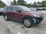 2012 Honda Cr-v Ex Бордовый vin: 5J6RM4H59CL060441