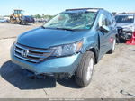 2013 Honda Cr-v Ex Blue vin: 5J6RM4H59DL032334