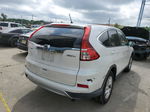 2015 Honda Cr-v Ex White vin: 5J6RM4H59FL008988