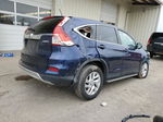 2015 Honda Cr-v Ex Синий vin: 5J6RM4H59FL046530