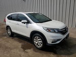 2015 Honda Cr-v Ex White vin: 5J6RM4H59FL076479