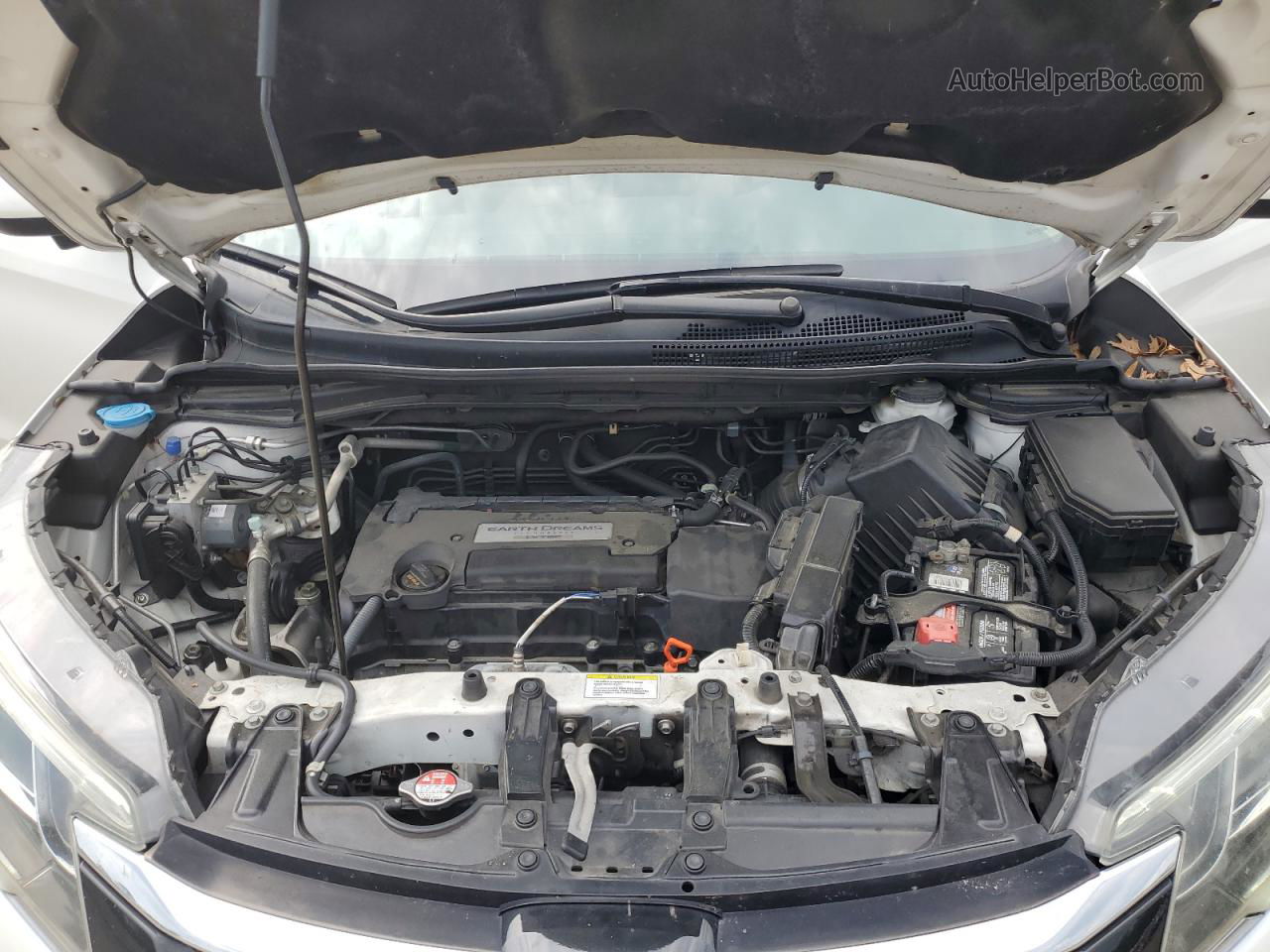 2015 Honda Cr-v Ex Белый vin: 5J6RM4H59FL076479