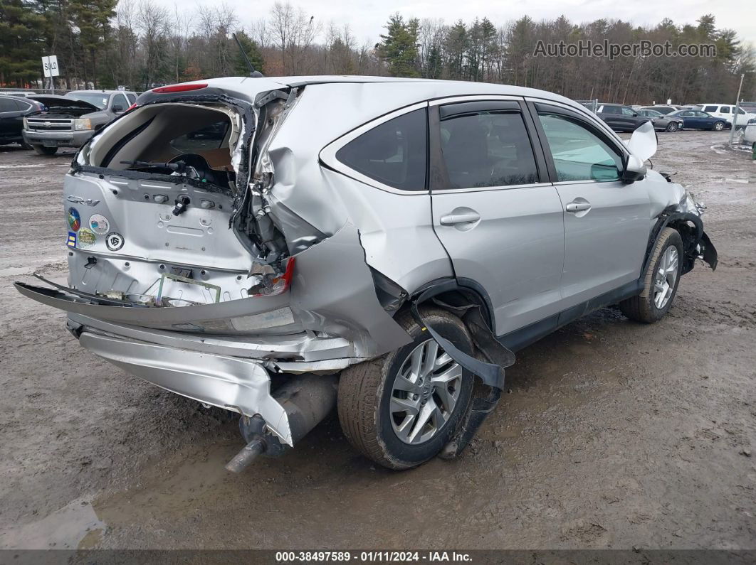 2016 Honda Cr-v Ex Silver vin: 5J6RM4H59GL054225