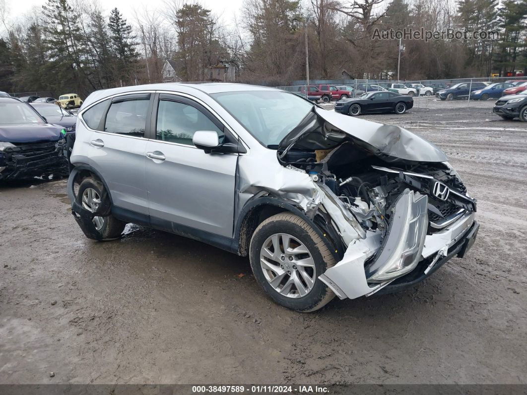 2016 Honda Cr-v Ex Silver vin: 5J6RM4H59GL054225