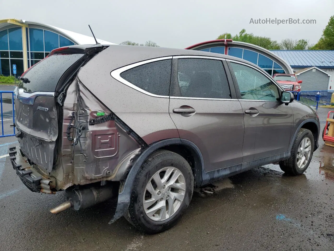 2016 Honda Cr-v Ex Серый vin: 5J6RM4H59GL072157