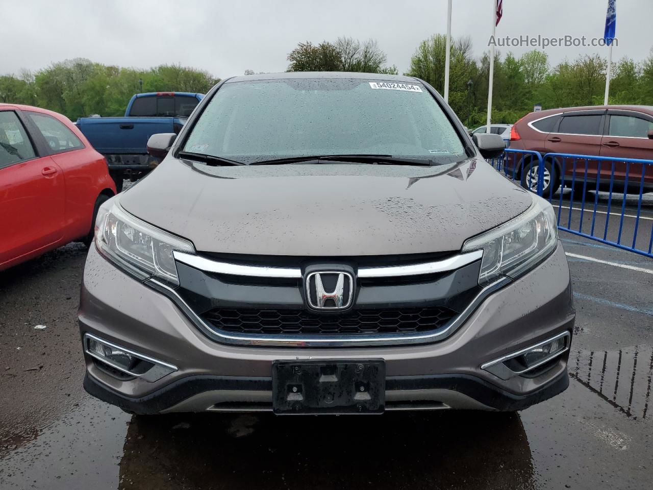 2016 Honda Cr-v Ex Gray vin: 5J6RM4H59GL072157