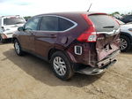 2016 Honda Cr-v Ex Burgundy vin: 5J6RM4H59GL072904