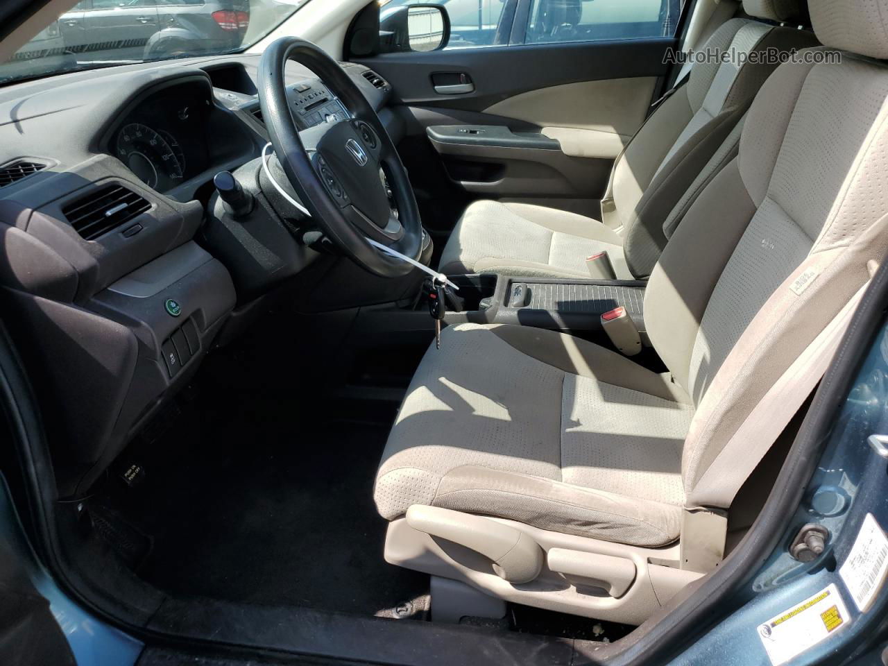 2013 Honda Cr-v Ex Синий vin: 5J6RM4H5XDL013775