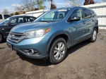 2013 Honda Cr-v Ex Синий vin: 5J6RM4H5XDL013775