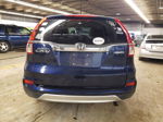 2016 Honda Cr-v Ex Blue vin: 5J6RM4H5XGL026305