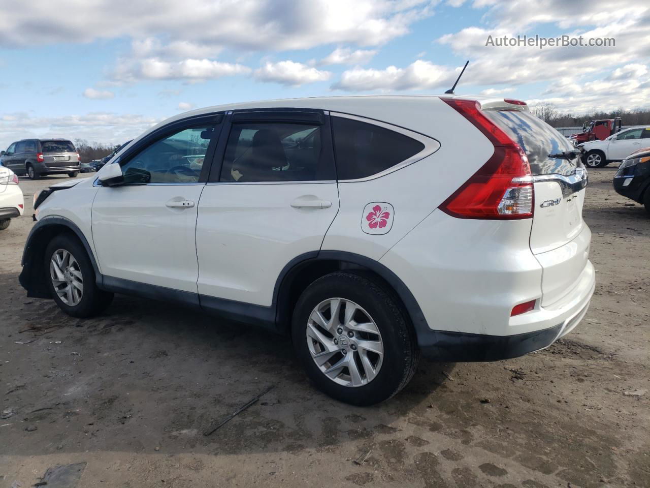 2016 Honda Cr-v Ex Белый vin: 5J6RM4H5XGL065413