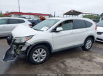 2012 Honda Cr-v Ex-l White vin: 5J6RM4H70CL045196