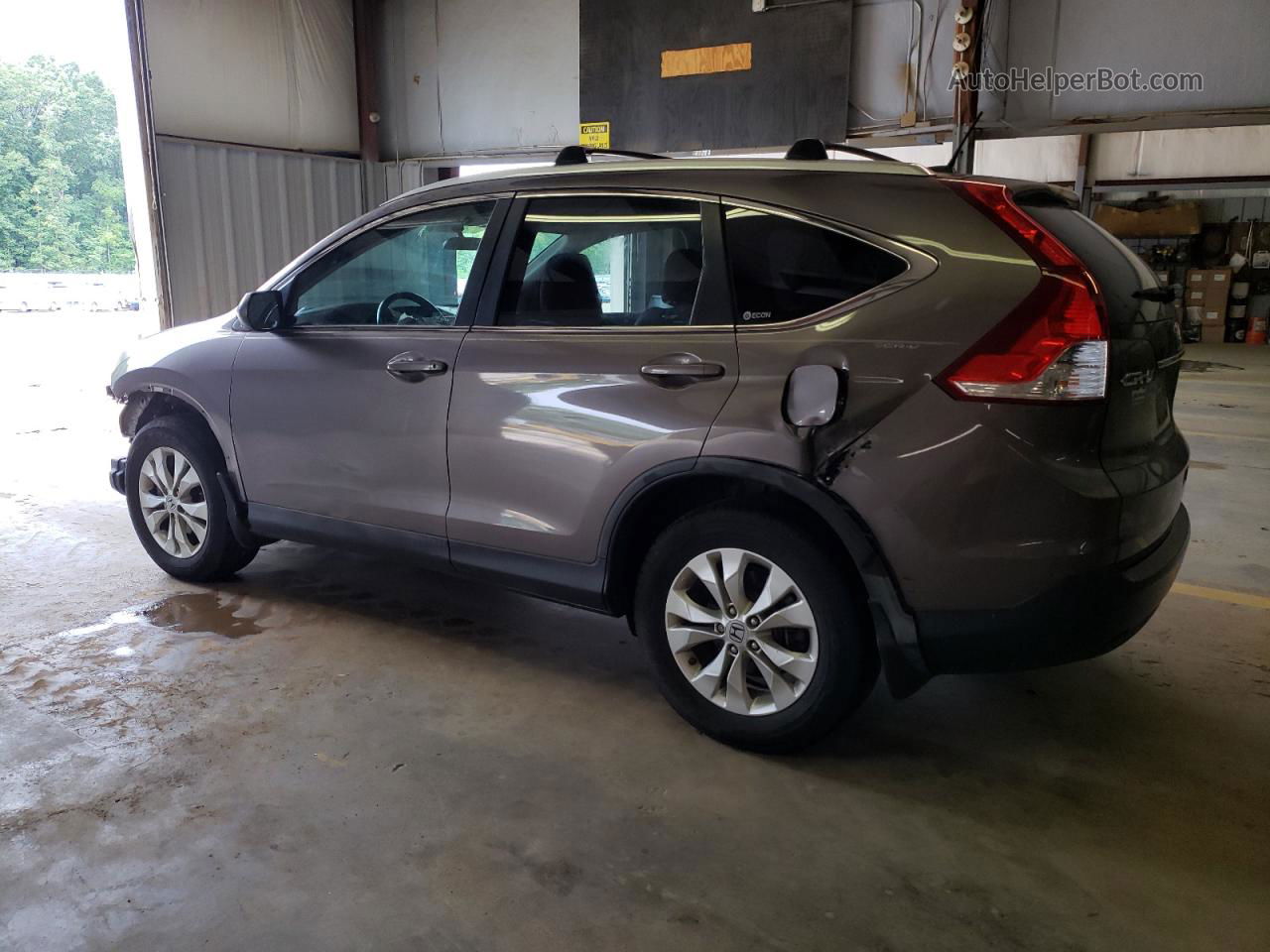 2012 Honda Cr-v Exl Серый vin: 5J6RM4H70CL049541