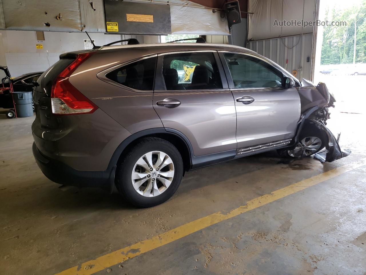 2012 Honda Cr-v Exl Gray vin: 5J6RM4H70CL049541