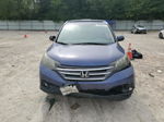 2012 Honda Cr-v Exl Blue vin: 5J6RM4H70CL071376