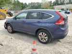 2012 Honda Cr-v Exl Blue vin: 5J6RM4H70CL071376