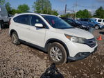 2013 Honda Cr-v Exl White vin: 5J6RM4H70DL007954