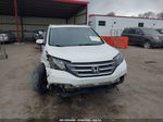 2013 Honda Cr-v Ex-l White vin: 5J6RM4H70DL049721