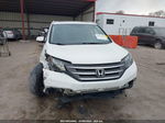 2013 Honda Cr-v Ex-l White vin: 5J6RM4H70DL049721