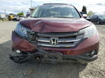 2013 Honda Cr-v Exl Бордовый vin: 5J6RM4H70DL065322