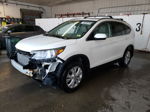 2013 Honda Cr-v Exl White vin: 5J6RM4H70DL079754