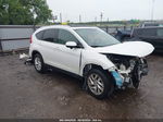 2015 Honda Cr-v Ex-l White vin: 5J6RM4H70FL061869