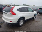 2015 Honda Cr-v Ex-l White vin: 5J6RM4H70FL061869