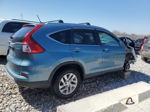 2016 Honda Cr-v Exl Бирюзовый vin: 5J6RM4H70GL008252