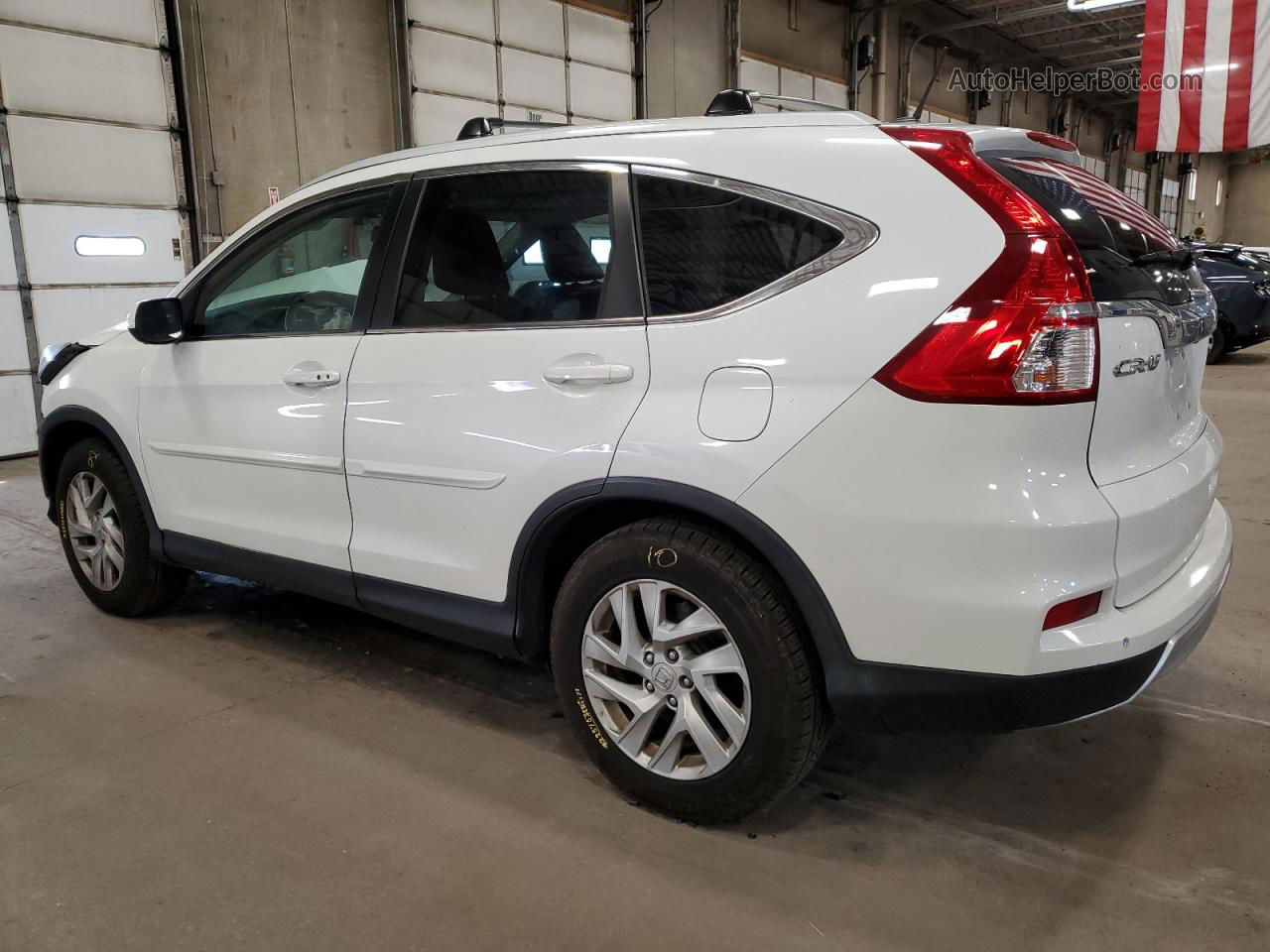 2016 Honda Cr-v Exl White vin: 5J6RM4H70GL103605