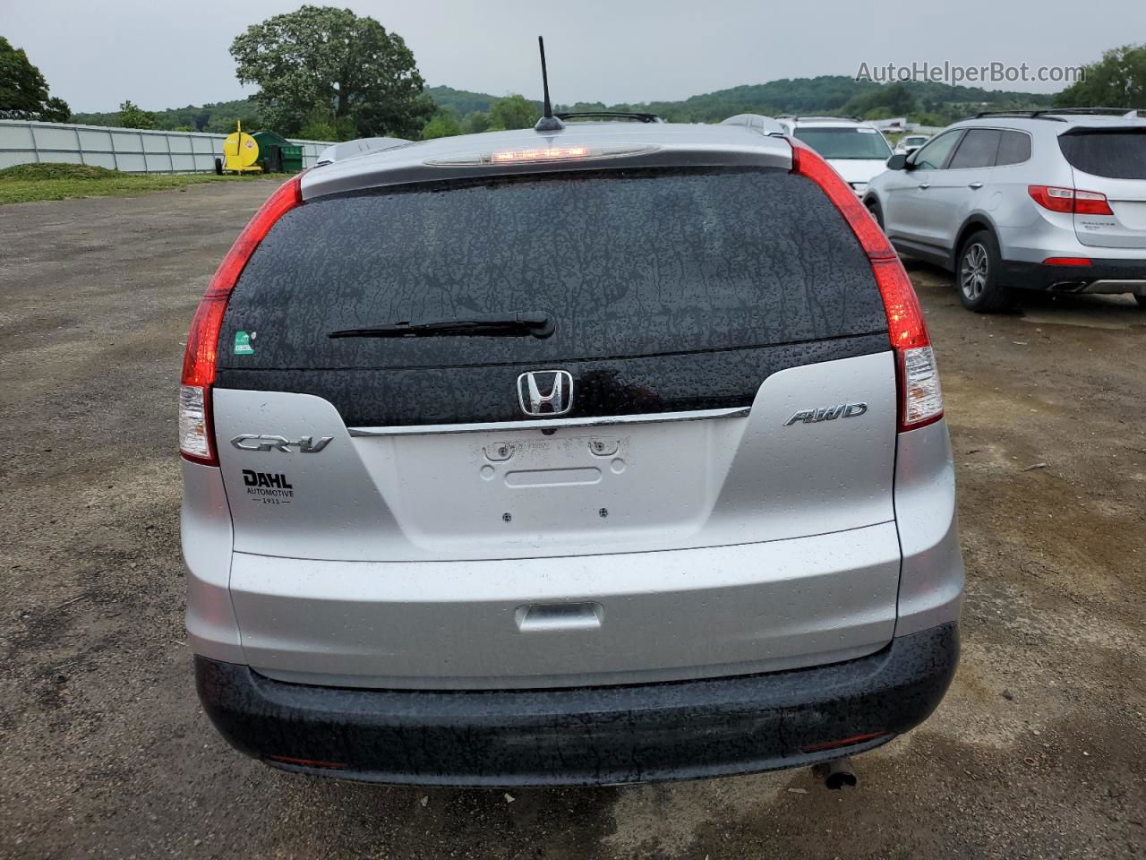 2012 Honda Cr-v Exl Silver vin: 5J6RM4H71CL005533