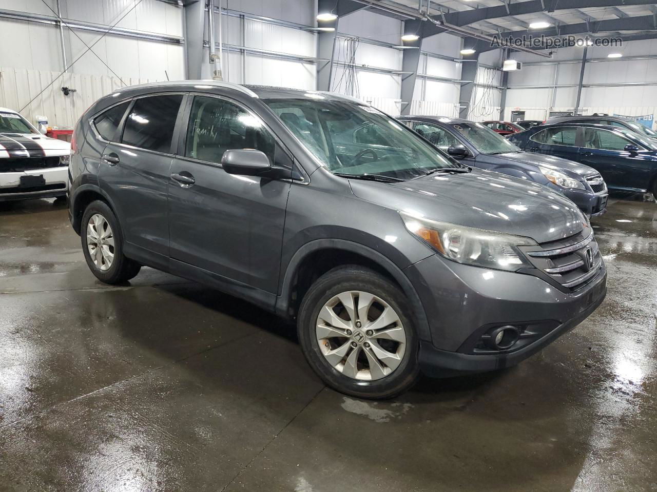 2012 Honda Cr-v Exl Gray vin: 5J6RM4H71CL041903