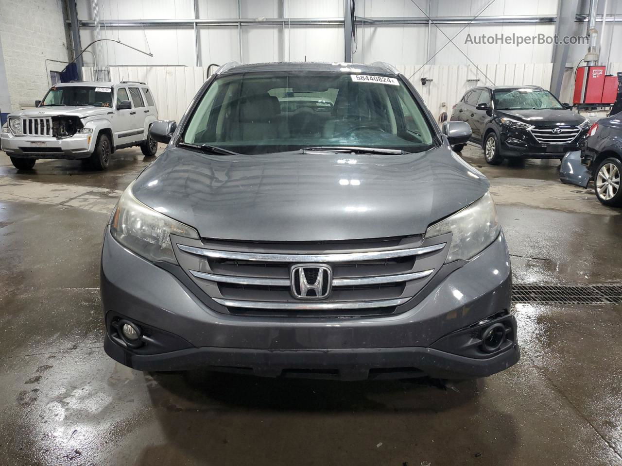 2012 Honda Cr-v Exl Gray vin: 5J6RM4H71CL041903