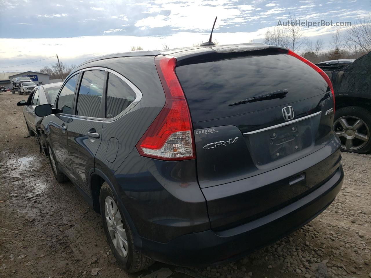 2012 Honda Cr-v Exl Серый vin: 5J6RM4H71CL069149