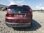 2013 Honda Cr-v Exl Burgundy vin: 5J6RM4H71DL006621