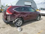 2013 Honda Cr-v Exl Maroon vin: 5J6RM4H71DL010197