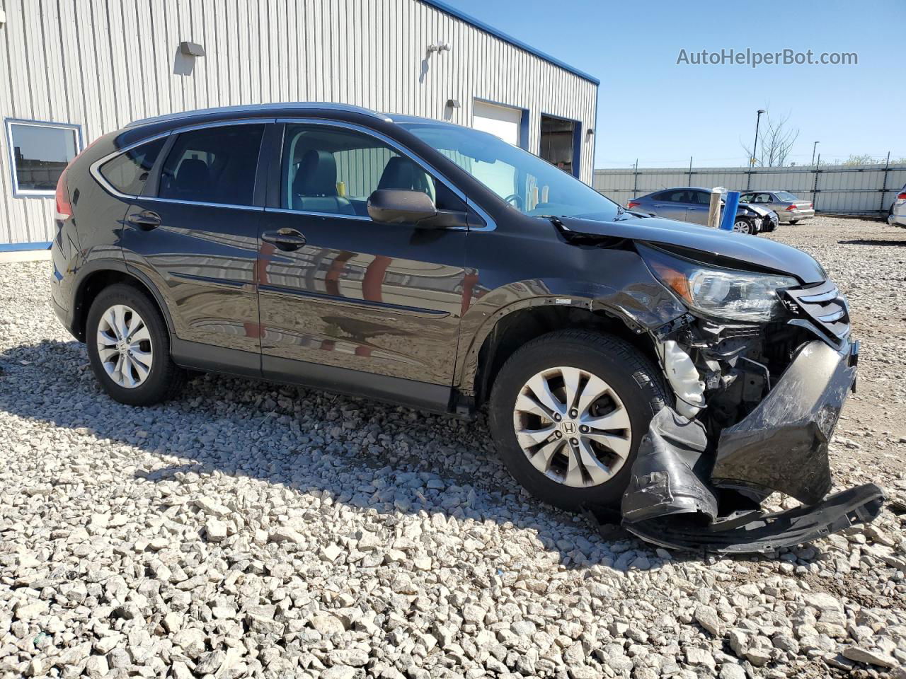 2013 Honda Cr-v Exl Brown vin: 5J6RM4H71DL072635