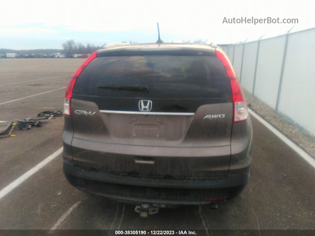 2013 Honda Cr-v Ex-l Pewter vin: 5J6RM4H71DL080850