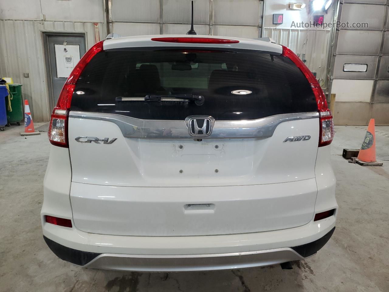 2015 Honda Cr-v Exl Белый vin: 5J6RM4H71FL007125