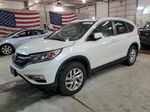 2015 Honda Cr-v Exl White vin: 5J6RM4H71FL007125