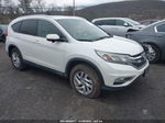 2015 Honda Cr-v Ex-l White vin: 5J6RM4H71FL109203