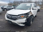 2015 Honda Cr-v Ex-l White vin: 5J6RM4H71FL109203