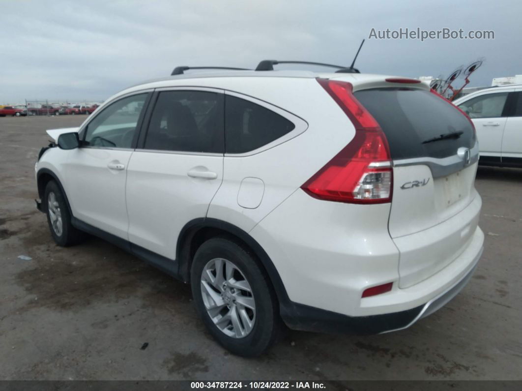 2016 Honda Cr-v Ex-l Белый vin: 5J6RM4H71GL023861