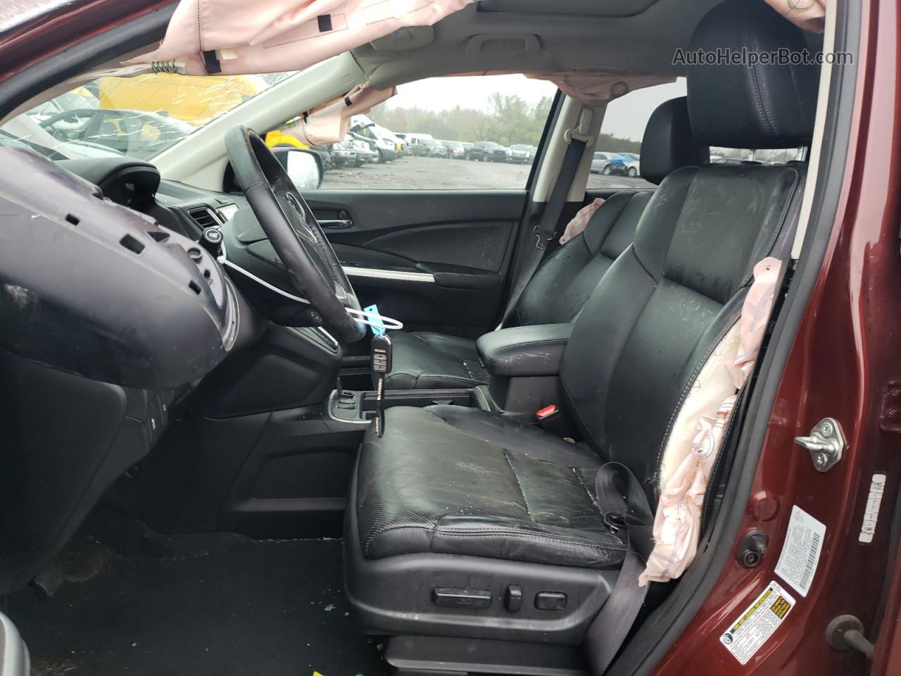 2016 Honda Cr-v Exl Brown vin: 5J6RM4H71GL083171