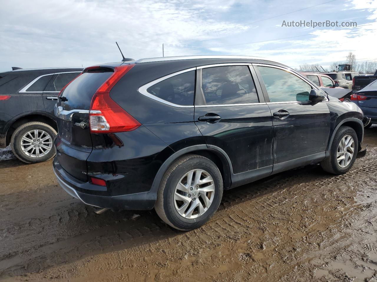 2016 Honda Cr-v Exl Серый vin: 5J6RM4H72GL005403