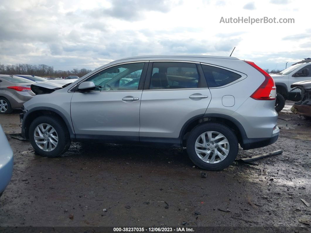 2016 Honda Cr-v Ex-l Silver vin: 5J6RM4H72GL066234