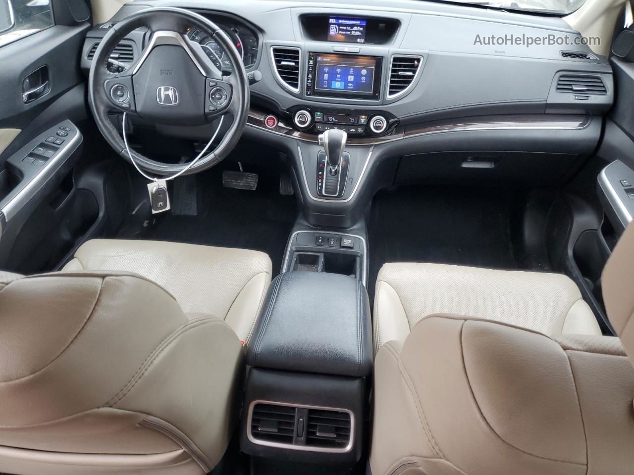 2016 Honda Cr-v Exl Белый vin: 5J6RM4H72GL069456