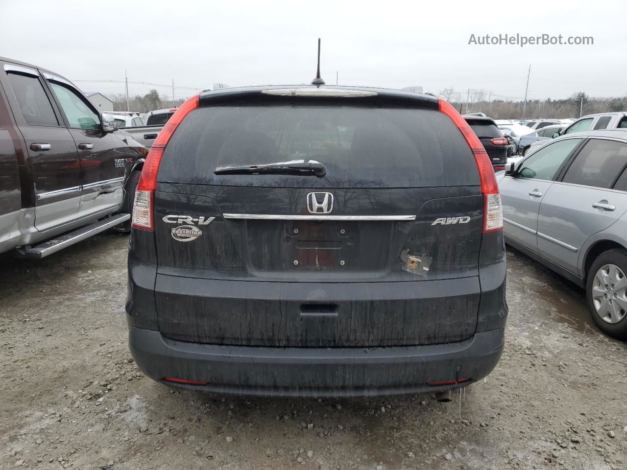 2012 Honda Cr-v Exl Black vin: 5J6RM4H73CL002603